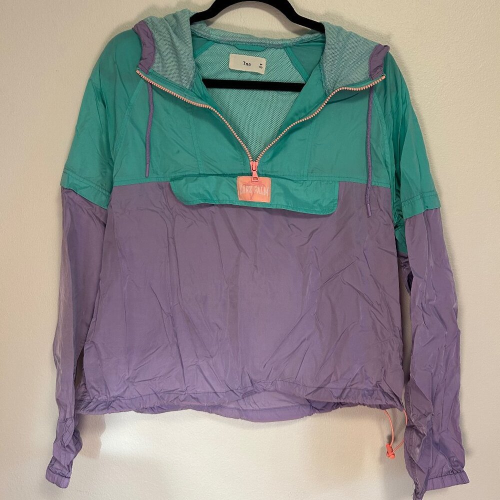 Aritzia TNA Pastel Windbreaker, M